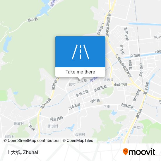 上大线 map
