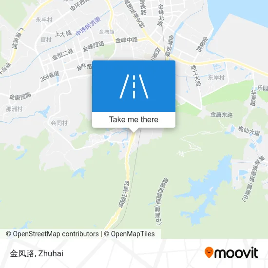金凤路 map
