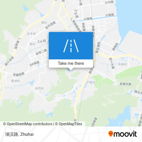 湖滨路 map