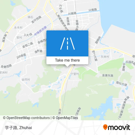 学子路 map