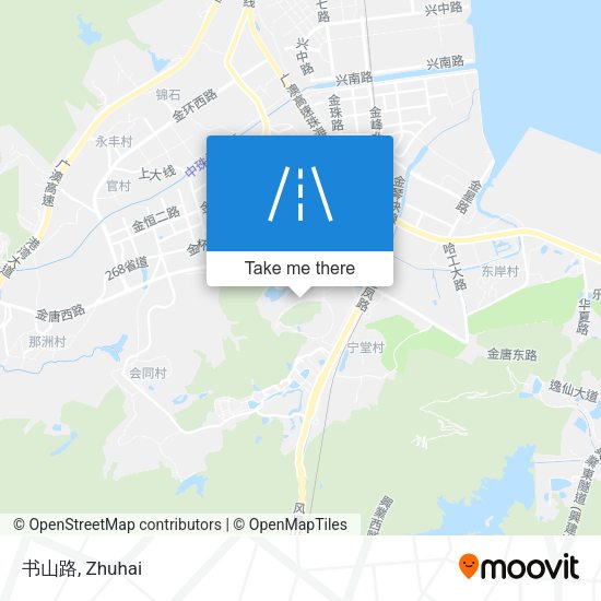 书山路 map