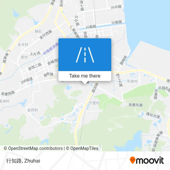 行知路 map