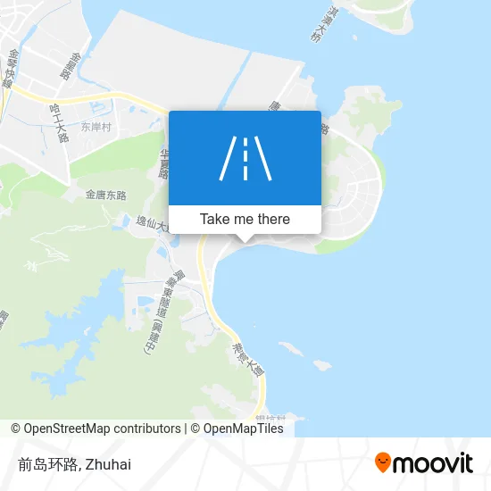 前岛环路 map