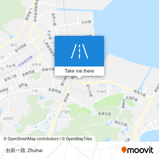 创新一路 map