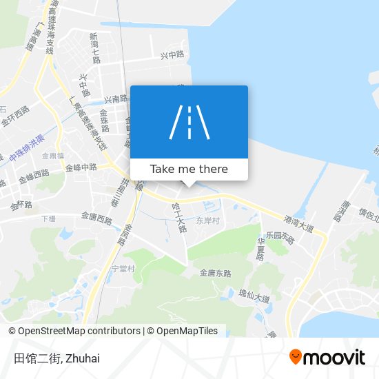 田馆二街 map
