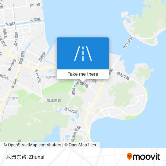 乐园东路 map