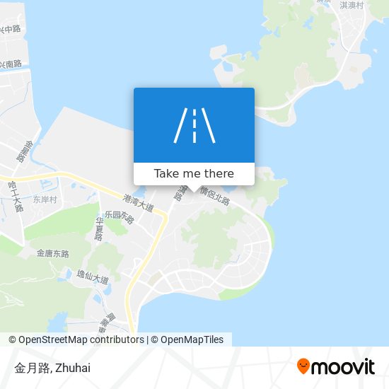 金月路 map