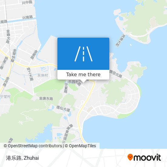 港乐路 map