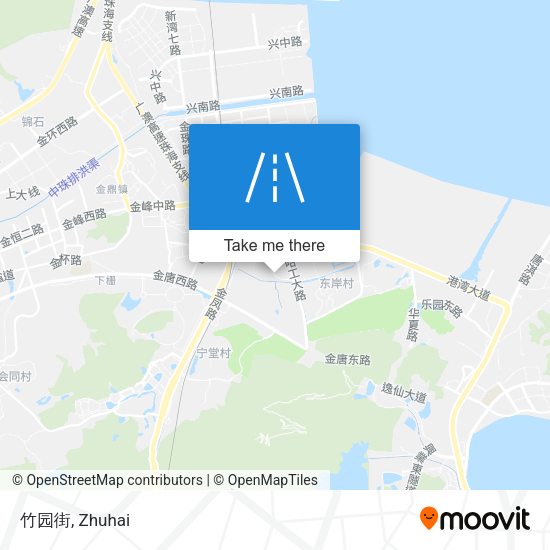 竹园街 map