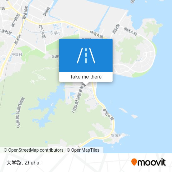 大学路 map