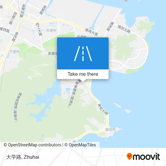 大学路 map