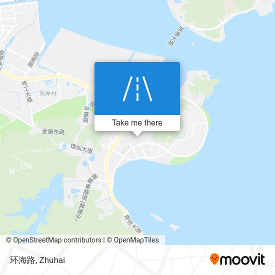 环海路 map