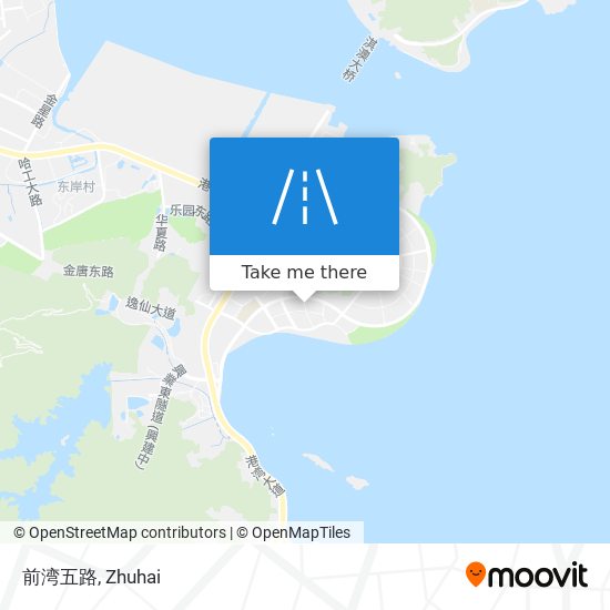 前湾五路 map