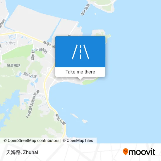 天海路 map