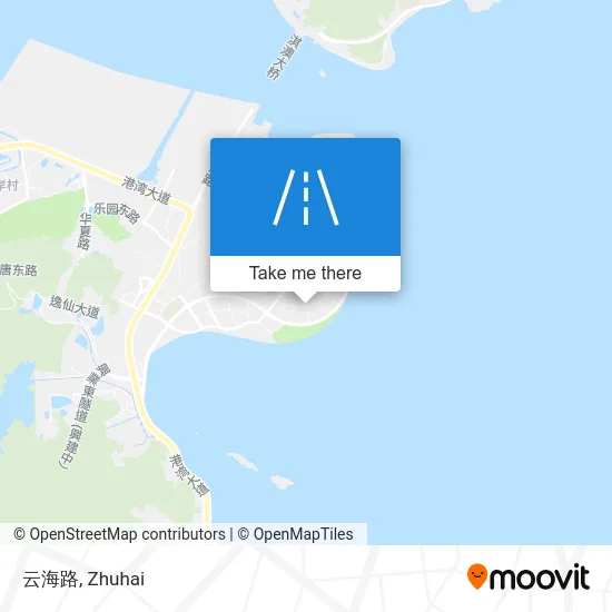 云海路 map