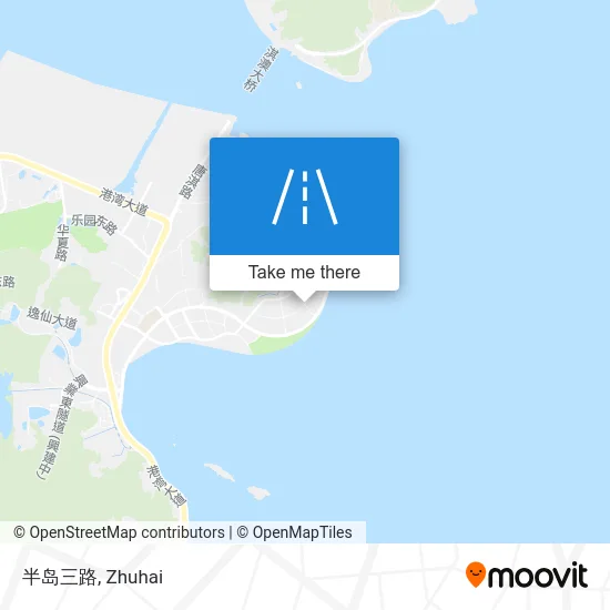 半岛三路 map