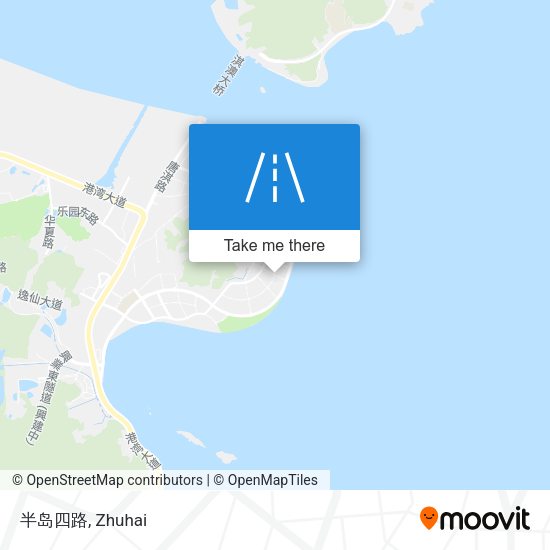 半岛四路 map
