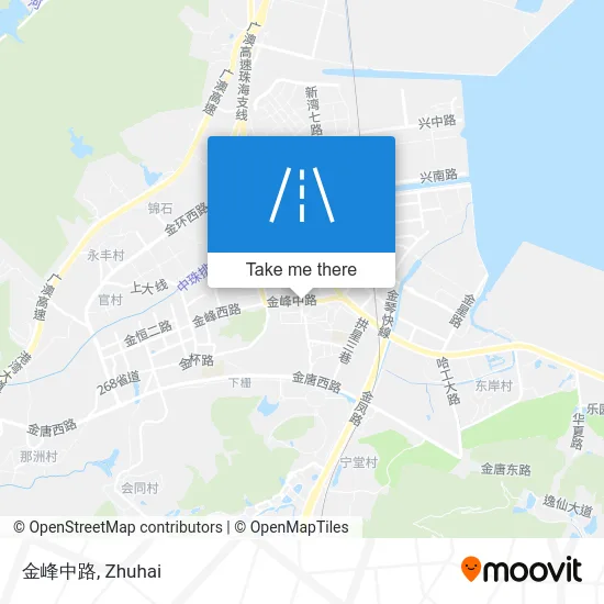金峰中路 map