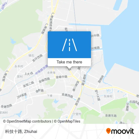 科技十路 map