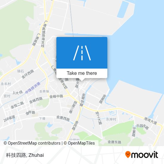 科技四路 map