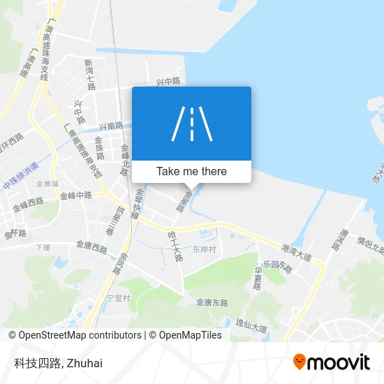 科技四路 map