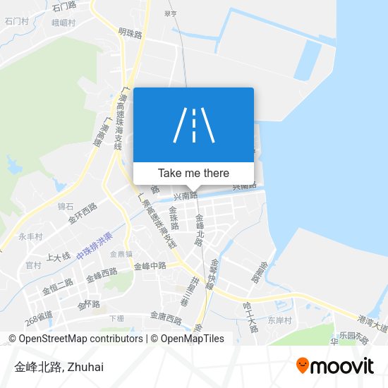 金峰北路 map