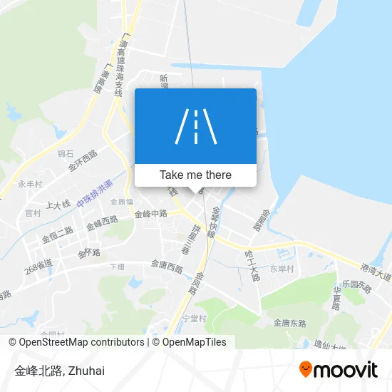 金峰北路 map