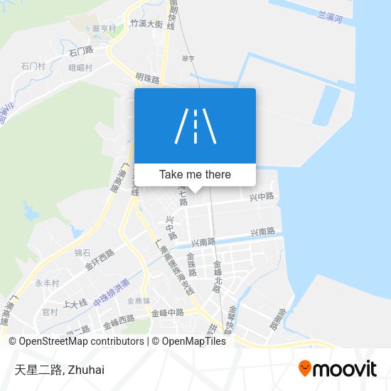 天星二路 map
