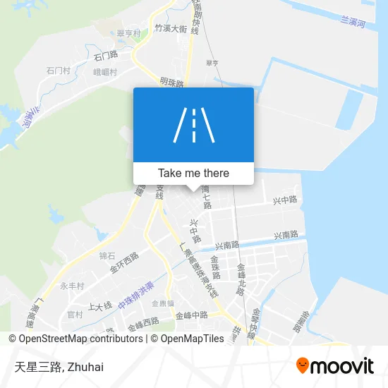 天星三路 map