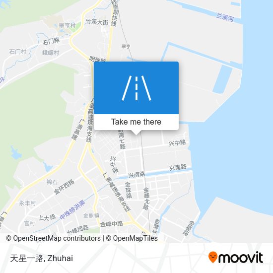 天星一路 map
