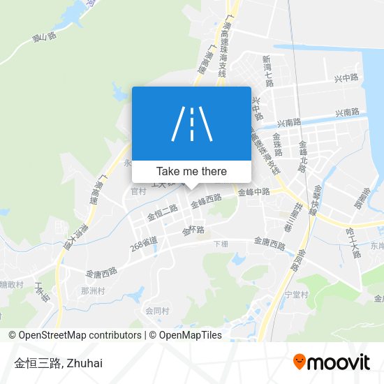 金恒三路 map