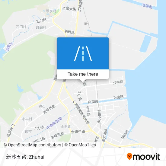 新沙五路 map