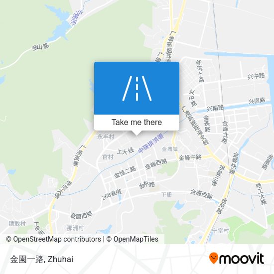 金園一路 map