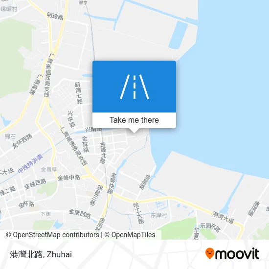 港灣北路 map