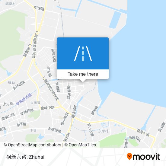 创新六路 map