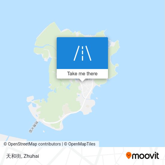 天和街 map
