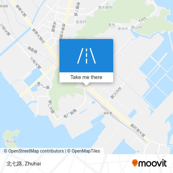北七路 map