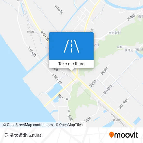 珠港大道北 map