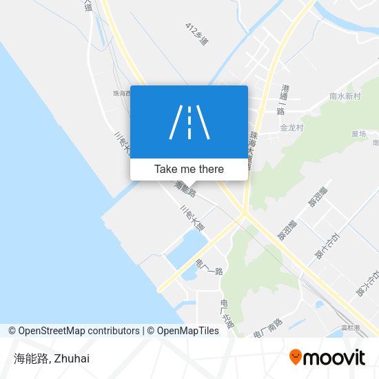 海能路 map