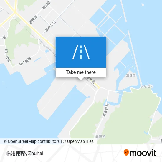 临港南路 map