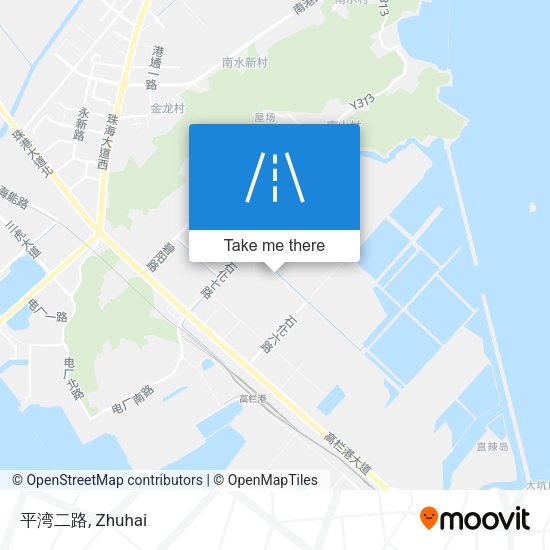平湾二路 map