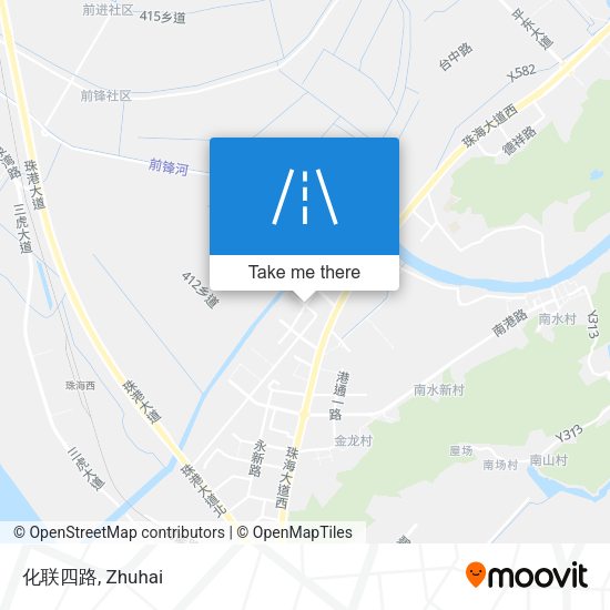 化联四路 map