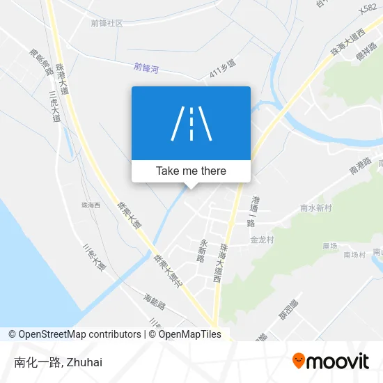 南化一路 map