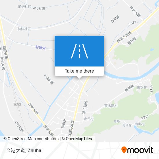 金港大道 map