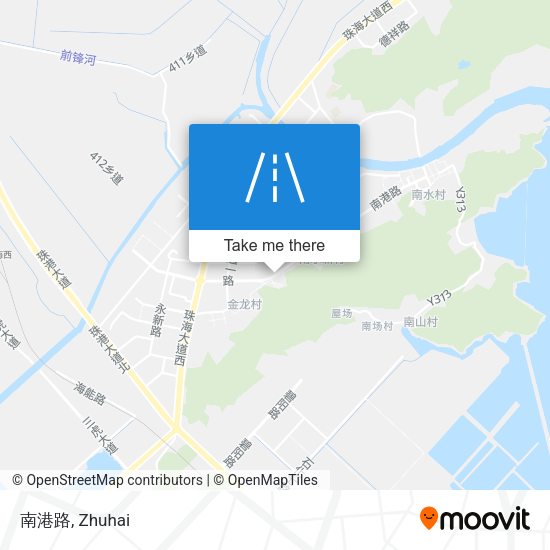 南港路 map