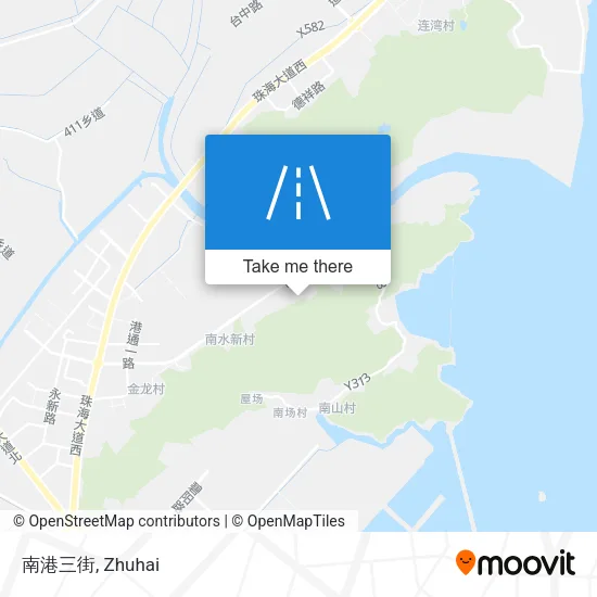 南港三街 map