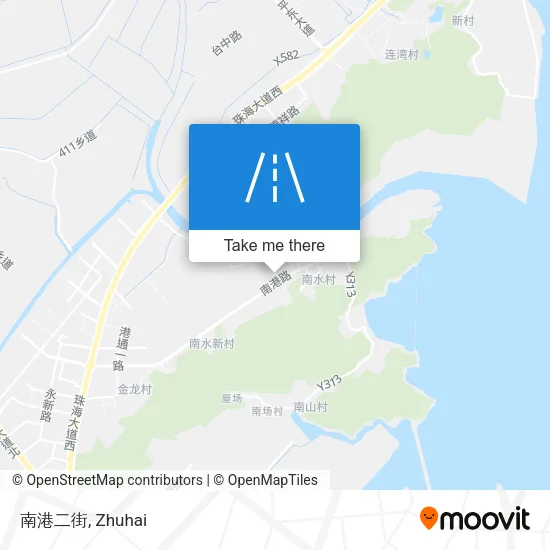 南港二街 map