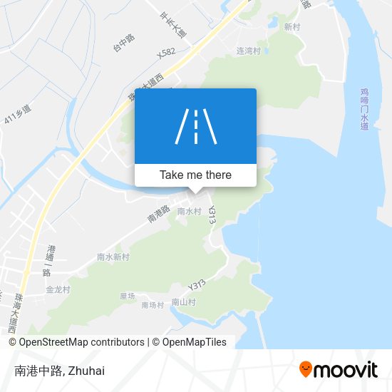 南港中路 map