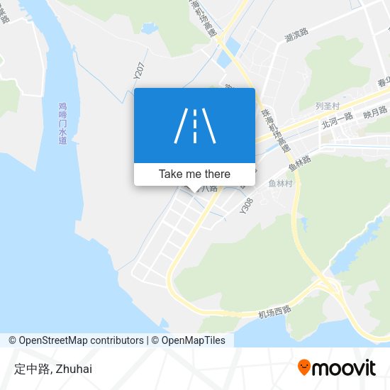 定中路 map