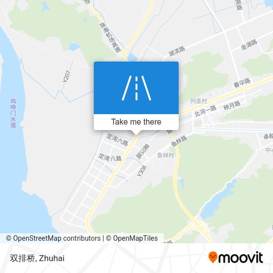 双排桥 map